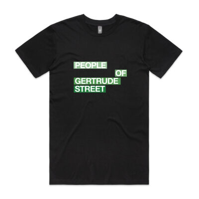 Green People of Gertrude Street Logo Staple Tshirt Thumbnail