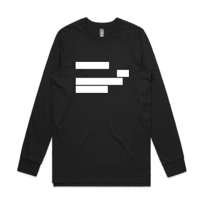 White Favicon Longsleeve Tshirt Thumbnail