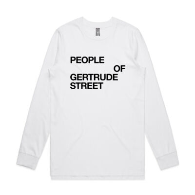 People of Gertrude Street Base Longsleeve Tshirt Thumbnail