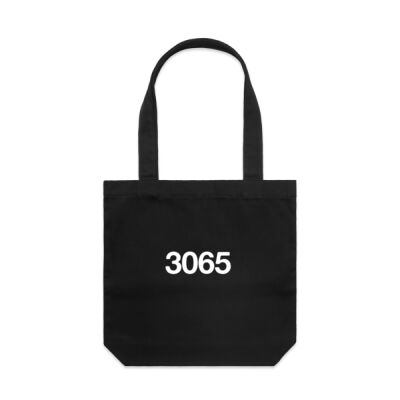 3065 Black Carrie Tote Bag Thumbnail