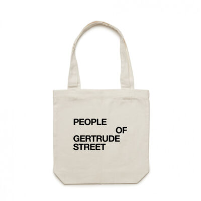 People of Gertrude Street Carrie Tote Bag Thumbnail