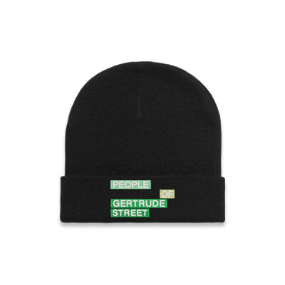 Green People of Gertrude Street Beanie Thumbnail