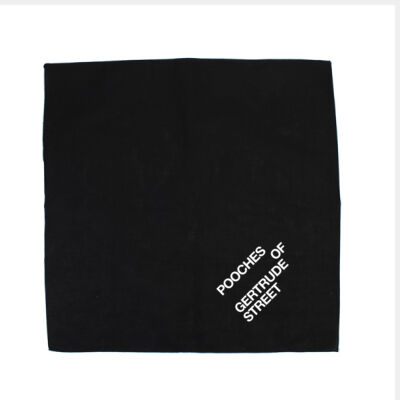 Pooches of Gertrude Street Black Bandana Thumbnail