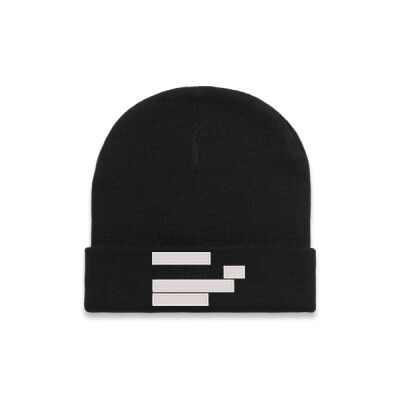 White Favicon Beanie Thumbnail